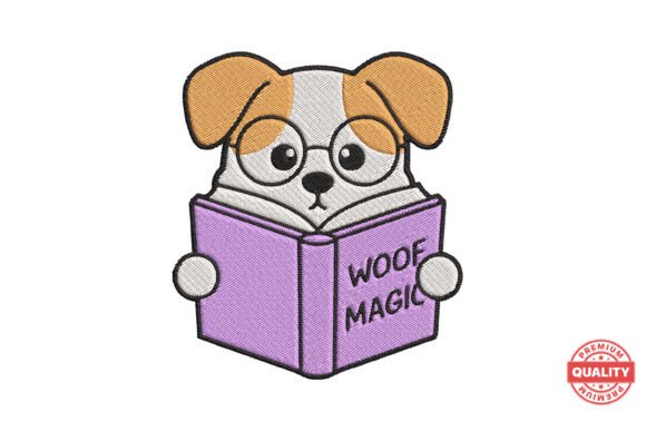 Charming Magic Book Puppy Embroidery Design Review