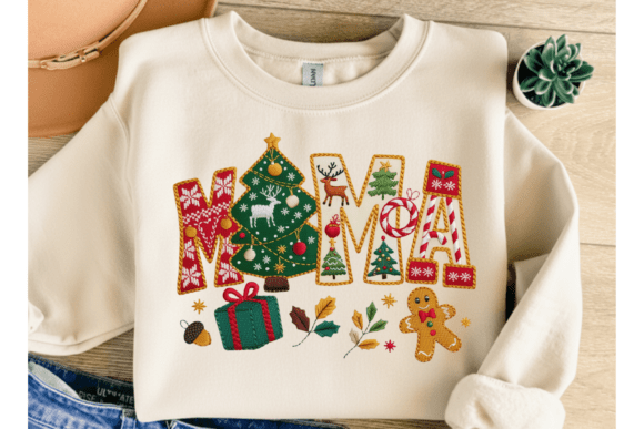 Embroidery Patchwork Christmas Mama PNG: A Designer’s Real-World Review